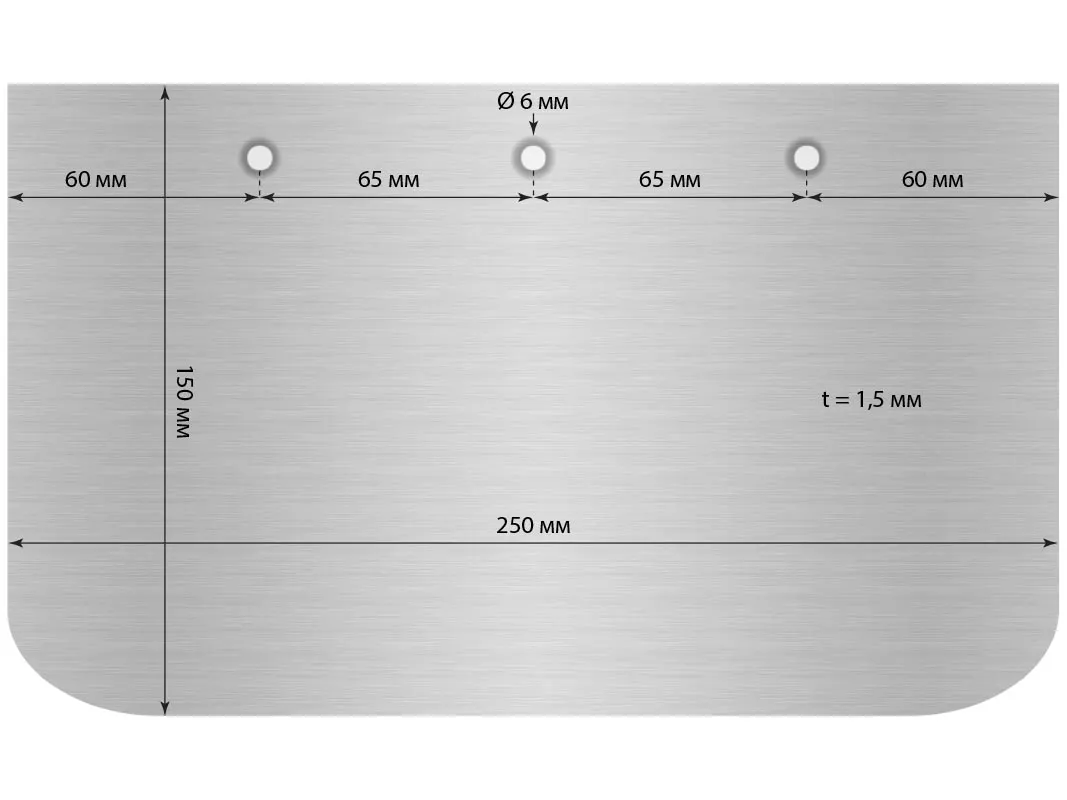Лопасти ТСС МЗ-600Э (203705)(Blades for JM-600) для строительных площадок