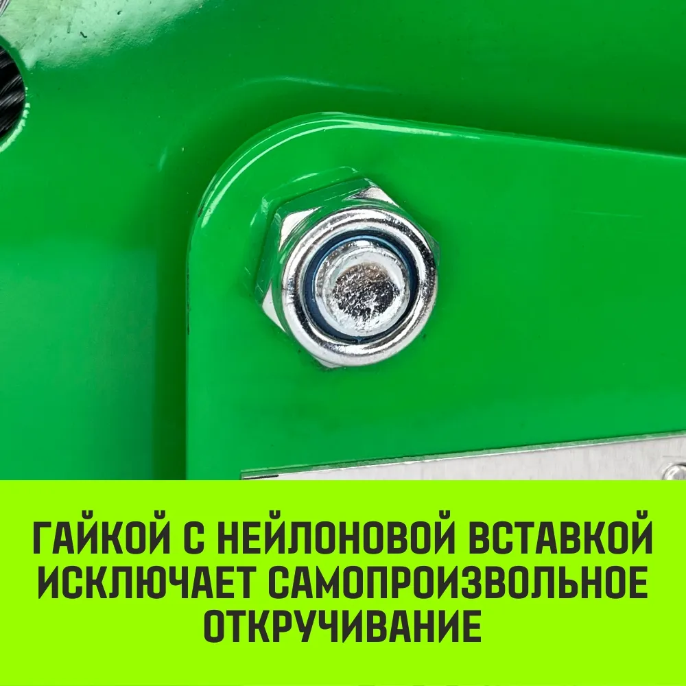 Ручная лебедка барабанная HITCH HW 1100, 1100 кг, канат 10 м SZ073169