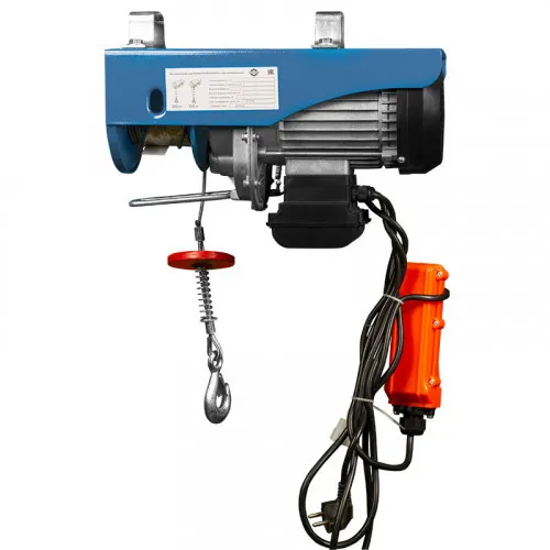 Мини таль PA 220В, 250/500кг, 12/6м комбинированная канатная GEARSEN