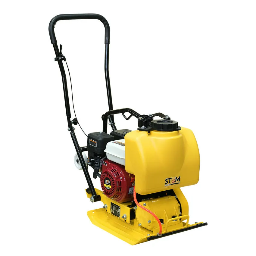 Виброплита STEM SPC 162 (STEM TECHNO GX160, 60 кг, колеса, съемная ручка, бак для воды)
