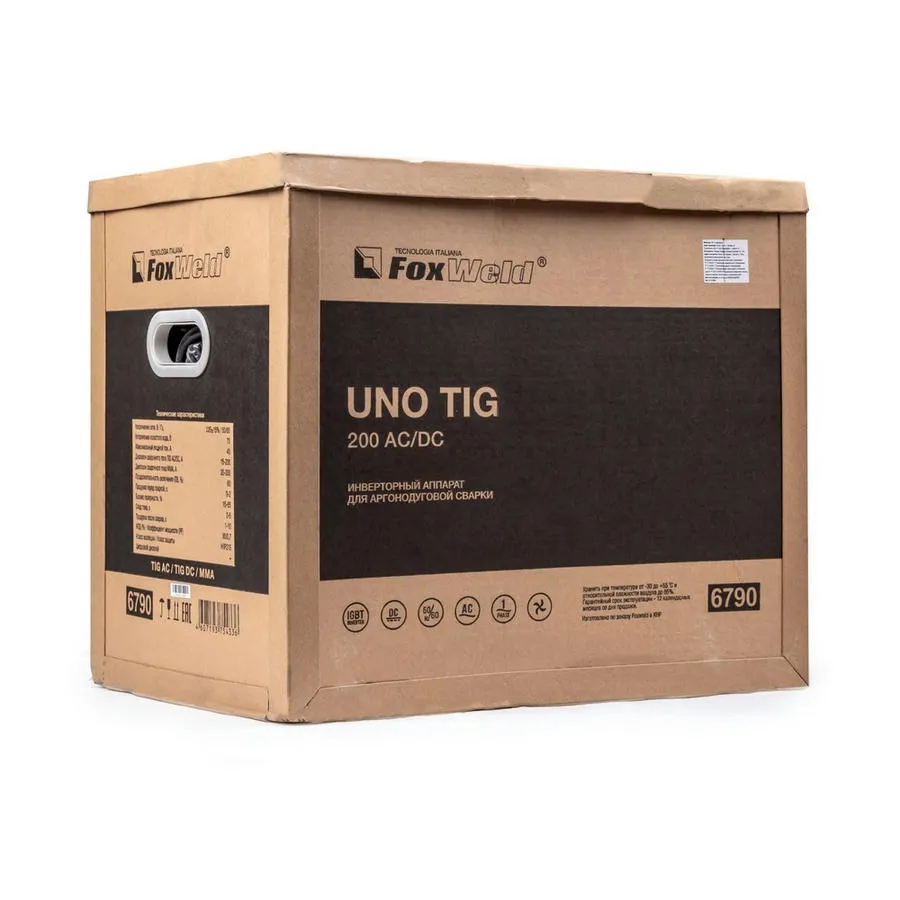 Аппарат аргонодуговой сварки TIG 200 AC/DC "UNO"
