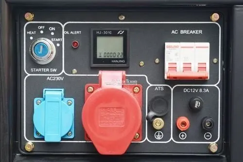 Дизель генератор TSS SDG 7000EH3A