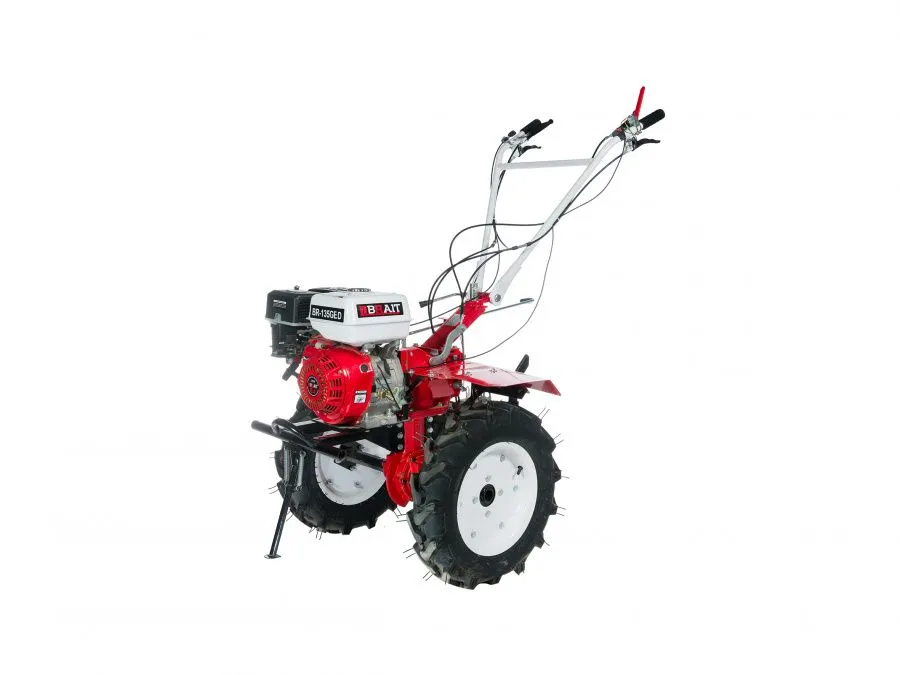 Бензиновый мотоблок BRAIT BR-135GEDPRO мощность ( 17 л.с ) ( 3 вперед/1 назад, колесо 5*12, с дифференциалом)