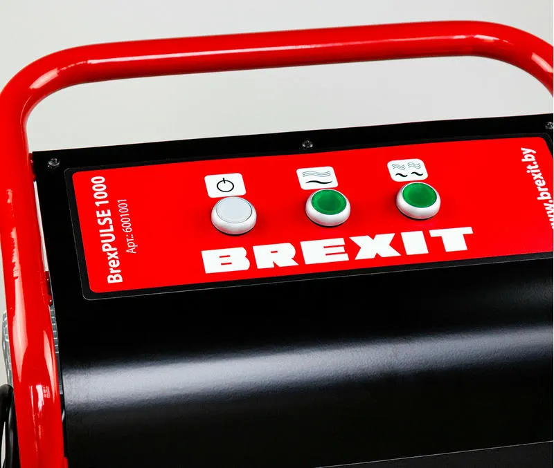 Компрессор BrexPULSE 1000 в комплекте с редуктором и инжектором для промывки систем трубопроводов отопления и питьевого водоснабжения BREXIT