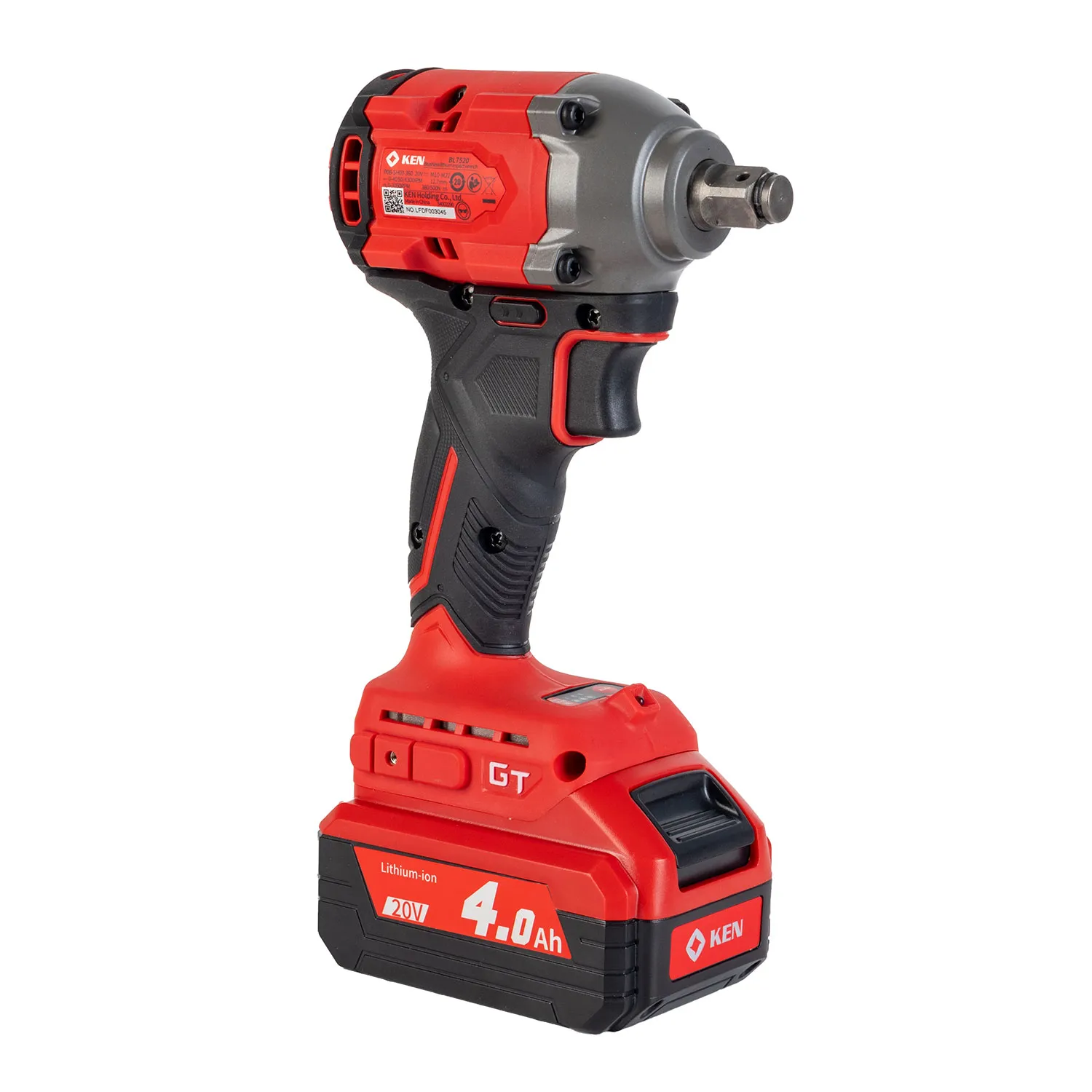 Аккумуляторный гайковерт KEN BL7520-40B бесщеточный инструмент
