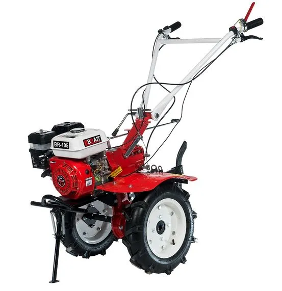 Бензиновый мотоблок BRAIT-105 PRO мощность ( 7 л.с ) ( 3 вперед/1 назад, чугунный редуктор)