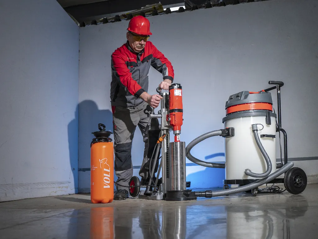 Комплект для алмазного сверления VOLL INDUSTRIAL V-Kit 160 для сверления