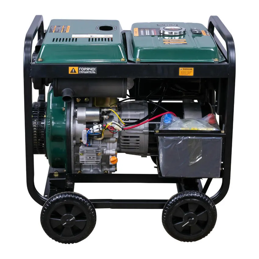 Генератор дизельный STEM Techno S5500DE 5.5 кВт (ГЕН018)
