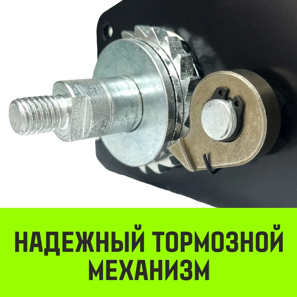 Ручная лебедка барабанная с тормозом HITCH HWB 1100, 1100 кг, лента 10 м SZ073180