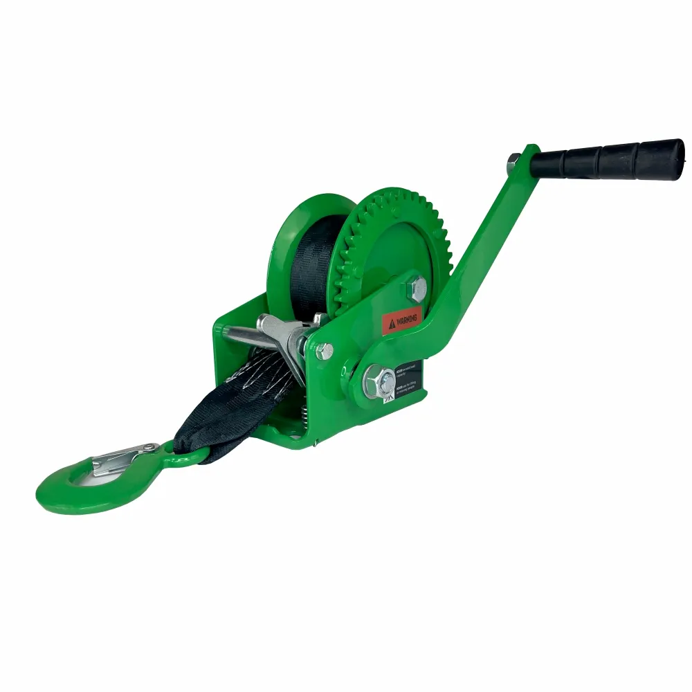 Ручная лебедка барабанная HITCH HW 700, 700 кг, канат 10 м SZ073175