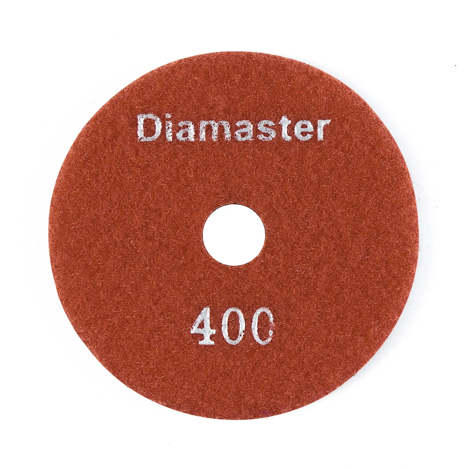 Алмазный гибкий шлифовальный круг DIAMASTER 1002 №400 бетон красный шлифование