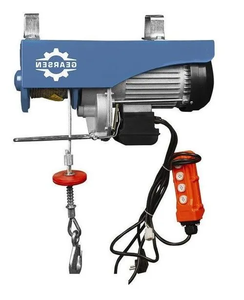 Мини таль PA 220В, 250/500кг, 12/6м комбинированная канатная GEARSEN
