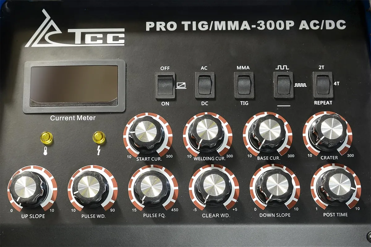 Аппарат сварки TIG алюминия TSS PRO TIG/MMA-300P AC/DC для алюминиевых конструкций