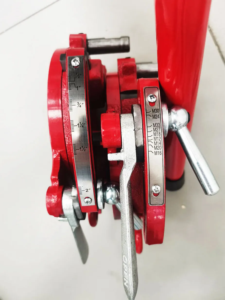 Станок резьбонарезной электрический Esson ElectricCUT-50HW3 для нарезки резьбы