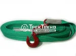 Ленточный текстильный буксир БТЛ 17,0 т 5,0 м (крюк-крюк) «TOR»