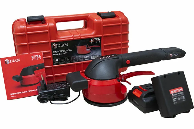 Виброприсоска для укладки плитки Diam EX-16V