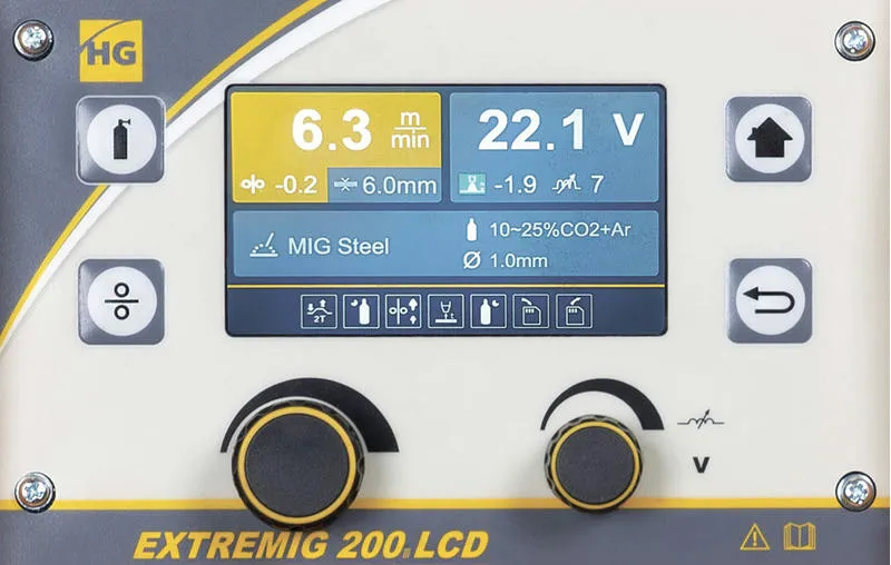 Полуавтомат сварочный «HUGONG» EXTREMIG 200 III LCD