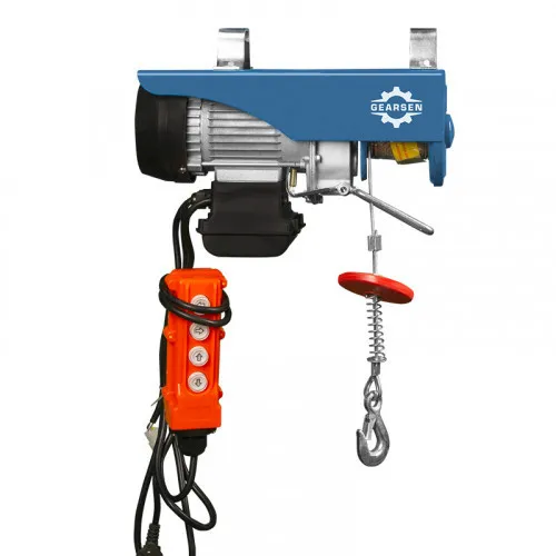 Мини таль PA 220В, 250/500кг, 12/6м комбинированная канатная GEARSEN
