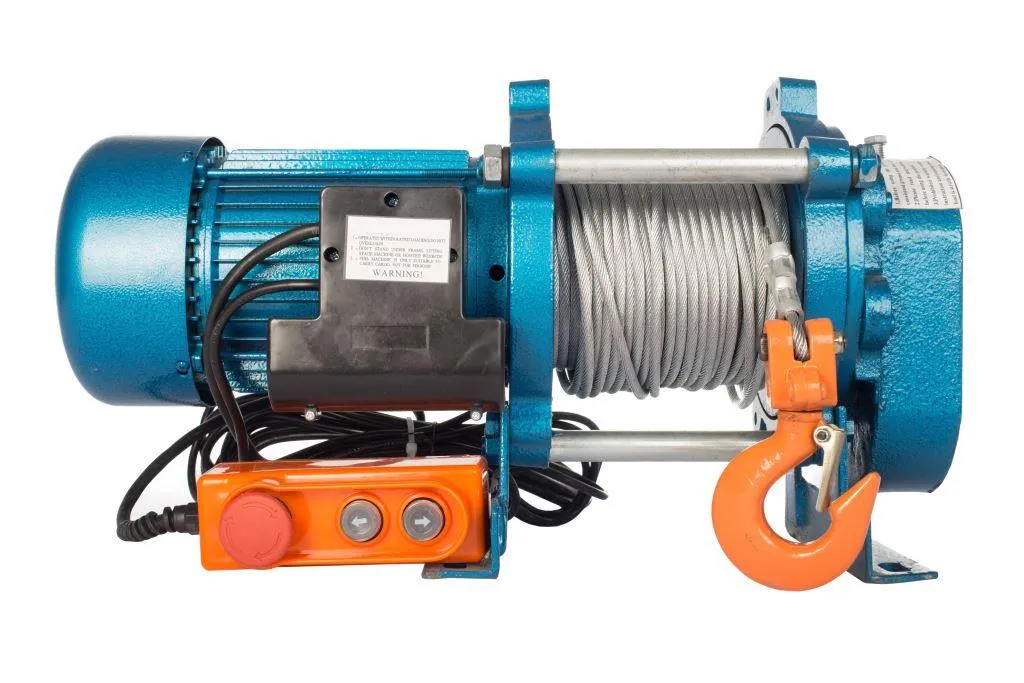 Лебедка CD-750-A (KCD-750 kg, 380 В) с канатом 70 м TOR