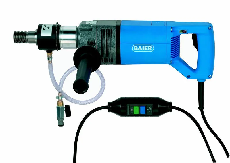 Дрель алмазного бурения с микроударом BAIER BDB 825