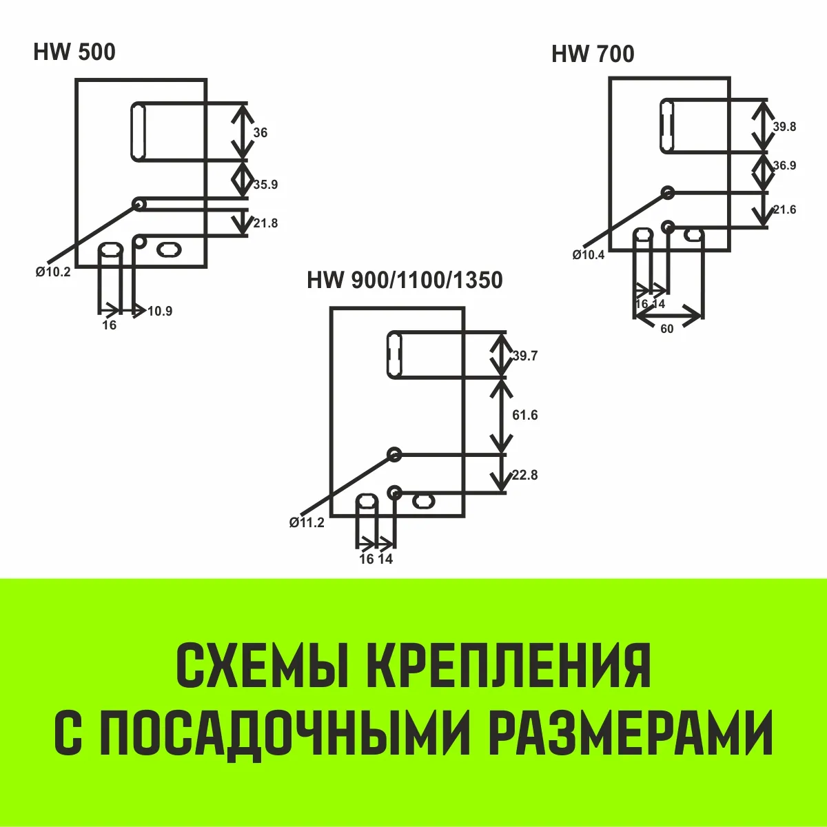 Ручная лебедка барабанная HITCH HW 1100, 1100 кг, канат 10 м SZ073169