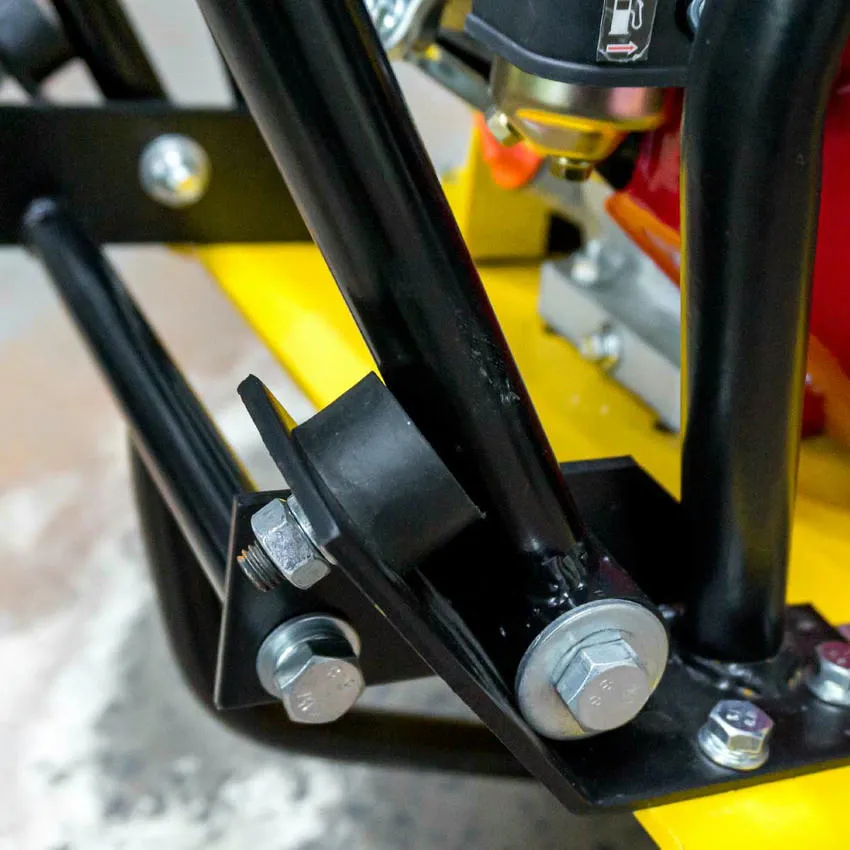 Виброплита STEM SPC 191 (Honda GX160) с колесами, съемной ручкой, баком