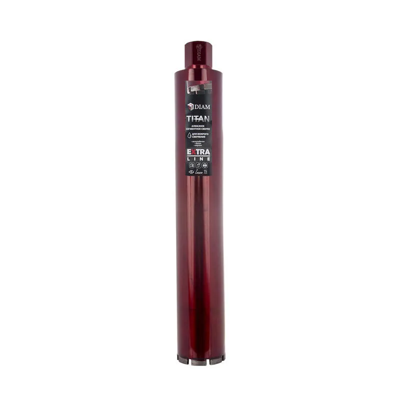 Сегментное сверло 82x450x8x1 1/4UNC алмазное EXTRA LINE TITAN DIAM