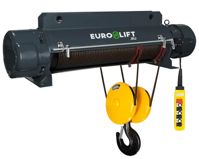 Стационарная таль электрическая CD1 г/п 10тн, в/п 12м «EURO-LIFT»
