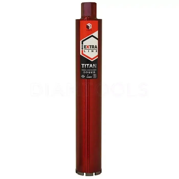 Сегментное сверло 82x450x8x1 1/4UNC алмазное EXTRA LINE TITAN DIAM