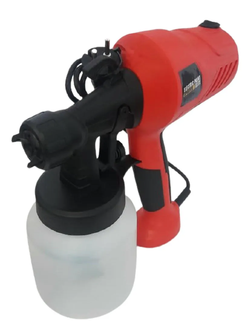 Электрический краскопульт "AKTISPRAY" VPSG1008 (сопло 2,5 мм), нижний бачок 0,8 л