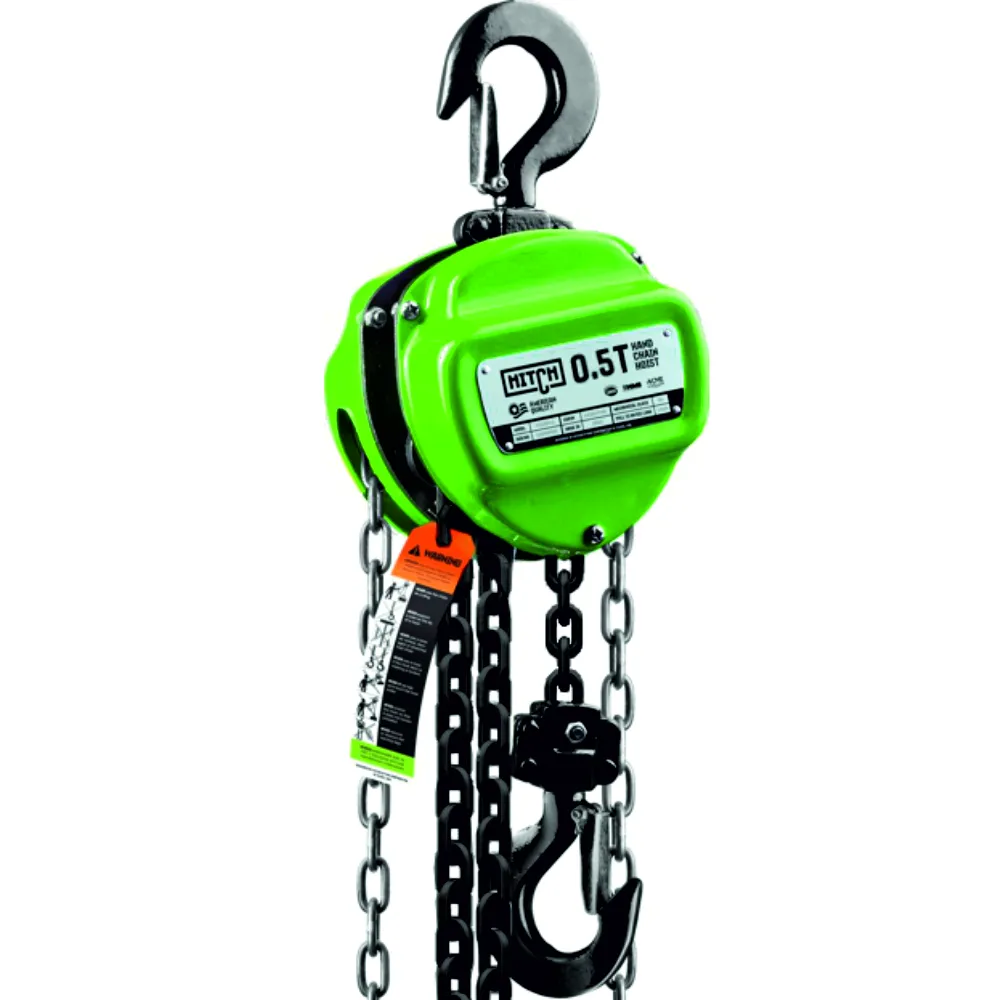 Ручная таль цепная HITCH CH100, 0.5 т, 18 м SZ060878