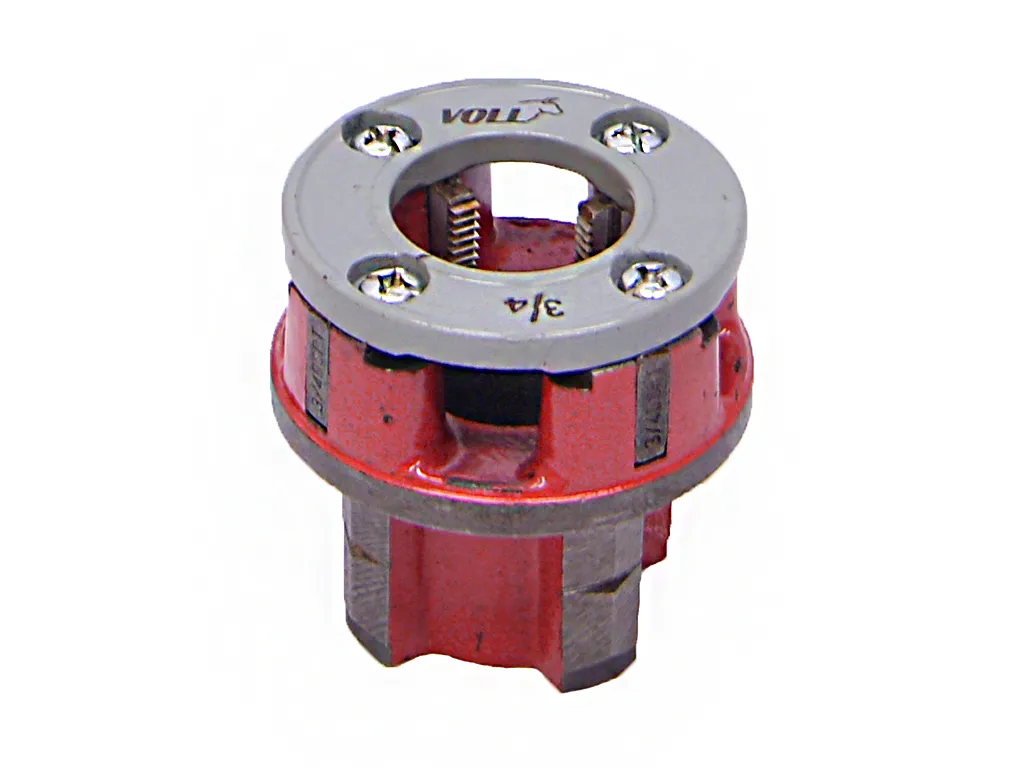 Резьбонарезная головка для ручного клуппа VOLL BSPT SS 1.1/4" для нарезки резьбы