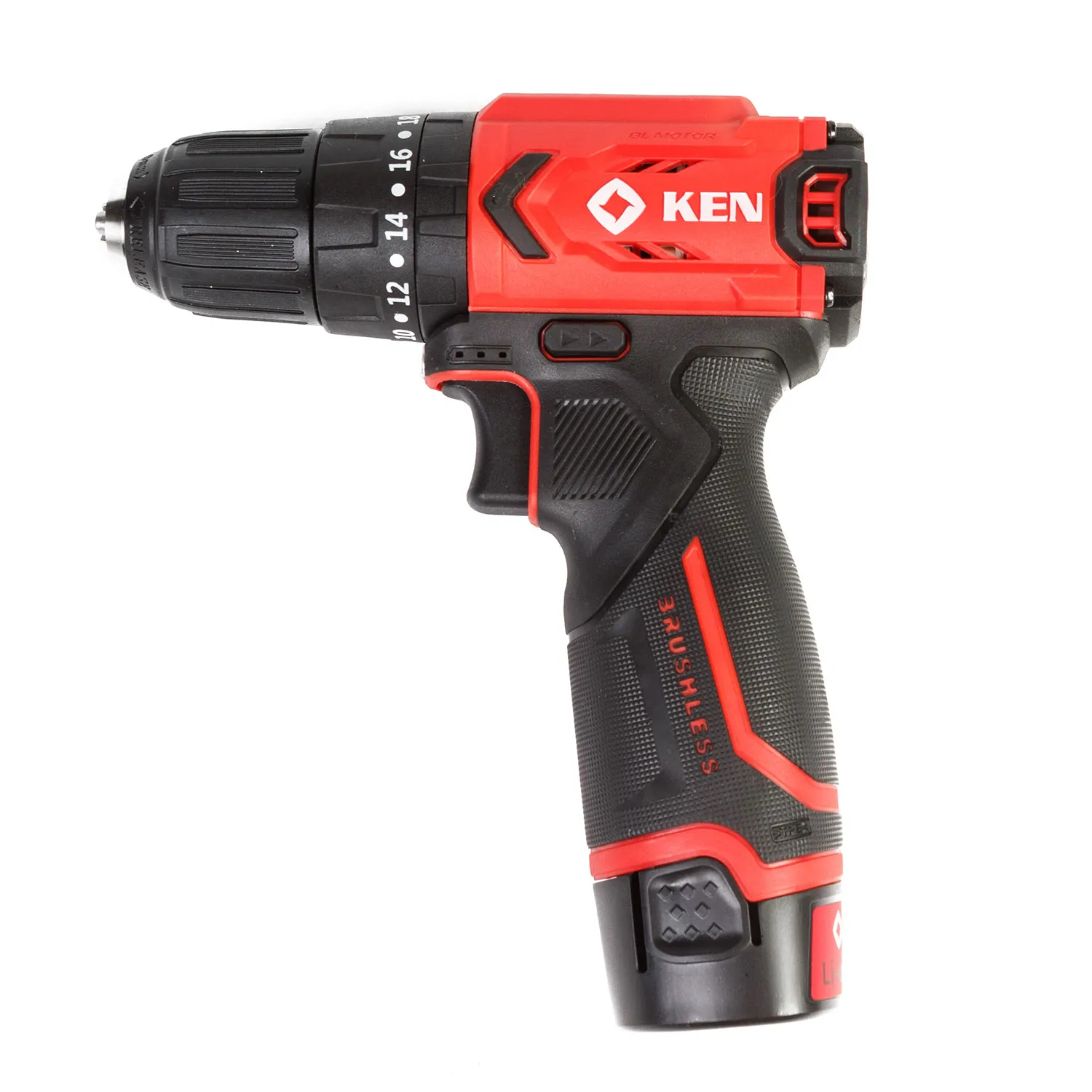 Шуруповерт KEN BL7312D-2 бесщеточный инструмент
