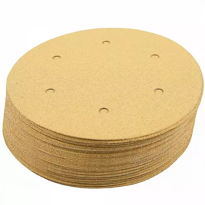 Абразивный круг SCHTAER GRIP Paper 225 мм на бумажной основе 6 отверстий 50 шт GRIPPAPER225P080H6-50 для шлифовки