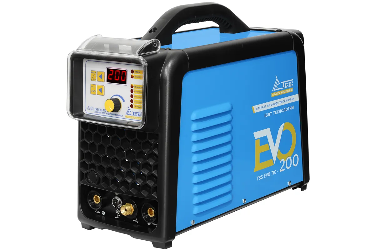Аппарат сварки аргонодуговой TSS EVO TIG-200 для нержавеющих металлов