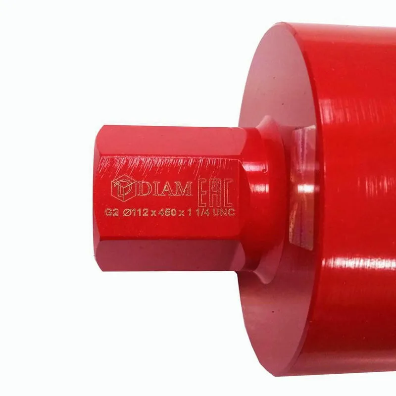 Сегментное сверло 112x450х10x1,1/4 UNC алмазное Pro Line G2 DIAM
