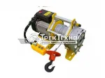 Электрическая лебедка «TOR» CD-500-A (KCD-500 kg, 380 В) с канатом 40 м (алюминиевый корпус)