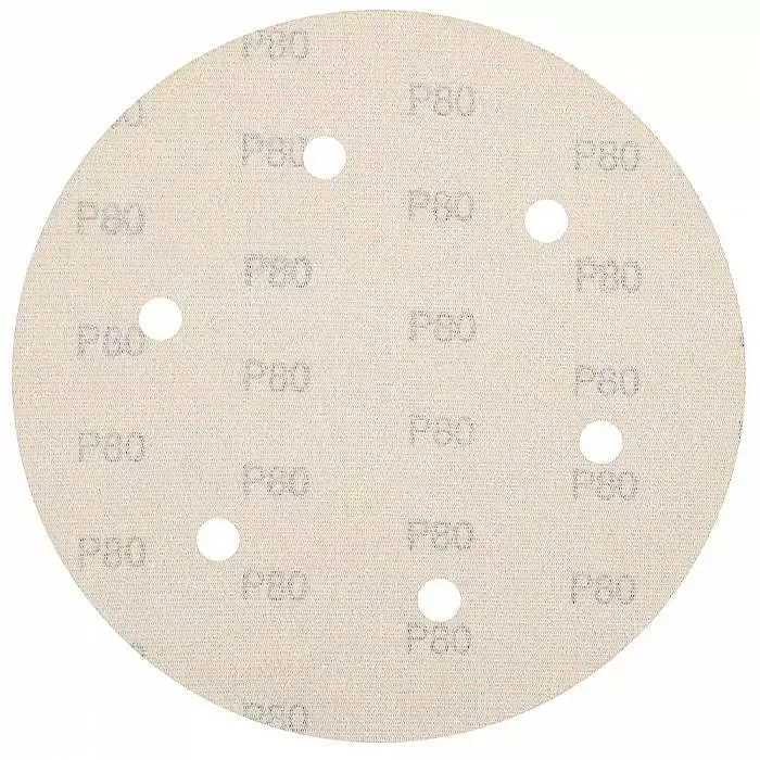 Абразивный круг SCHTAER GRIP Paper 225 мм на бумажной основе 6 отверстий 50 шт GRIPPAPER225P080H6-50 для шлифовки