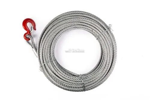 КАНАТ 20 м для лебёдки TOR МТМ 1600, 1,6 т (тип 
ZNL) d=11мм