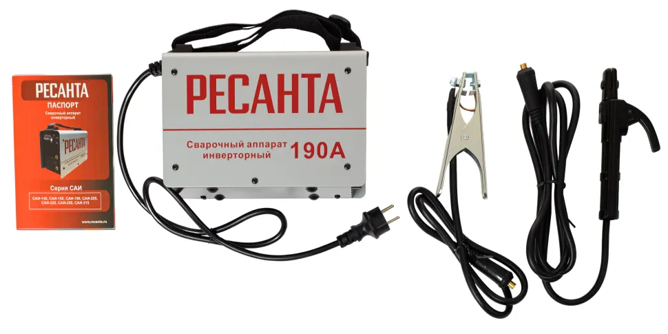 Инвертор сварочный Ресанта САИ 190