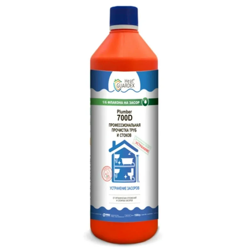 Реагенты для очистки канализации HeatGUARDEX Plumber 700 D