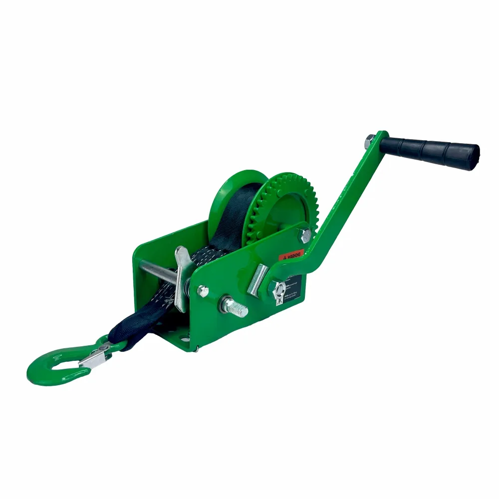 Ручная лебедка барабанная HITCH HW 900, 900 кг, канат 10 м SZ073177