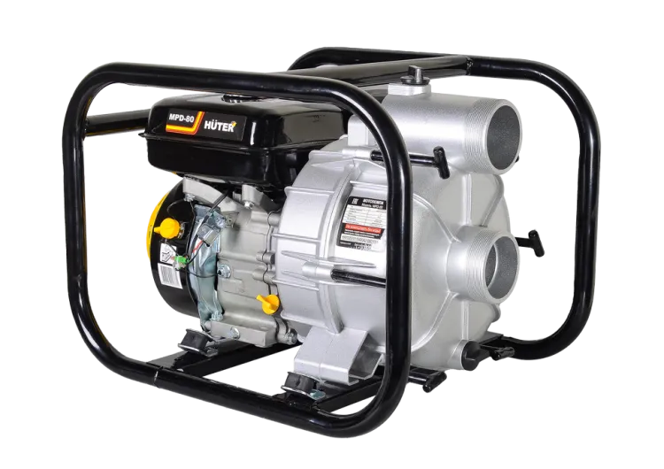 Мотопомпа бензиновая HUTER MPD-80