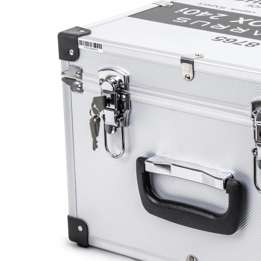Пуско-зарядное устройство инверторное KVAZARRUS PowerBox 240i, таймер, алюминиевый кейс
