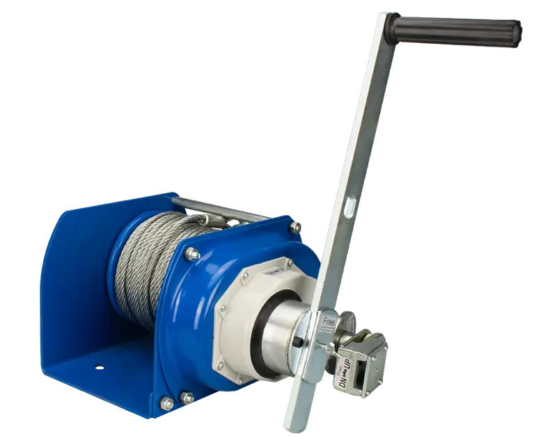 Ручная лебедка CHW-0.5, г/п 500 кг, канат 40 м «EURO-LIFT»