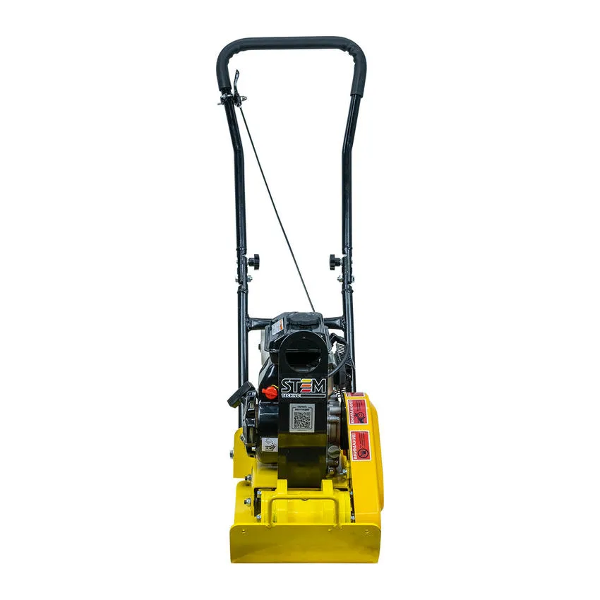 Виброплита STEM SPC 161 (HONDA GX160, 60 кг, колеса, съемная ручка, бак для воды, датчик масла)