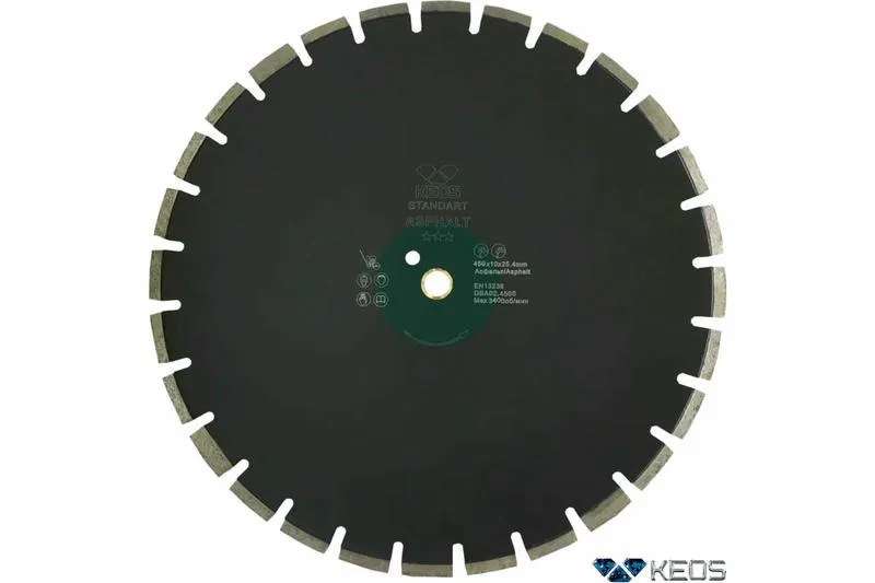 Алмазный диск KEOS Standart Ø450 асфальт