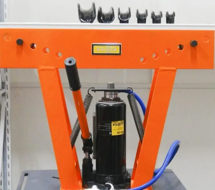 Пневмогидравлический трубогиб HB-12Q (HHW-12Q) STALEX