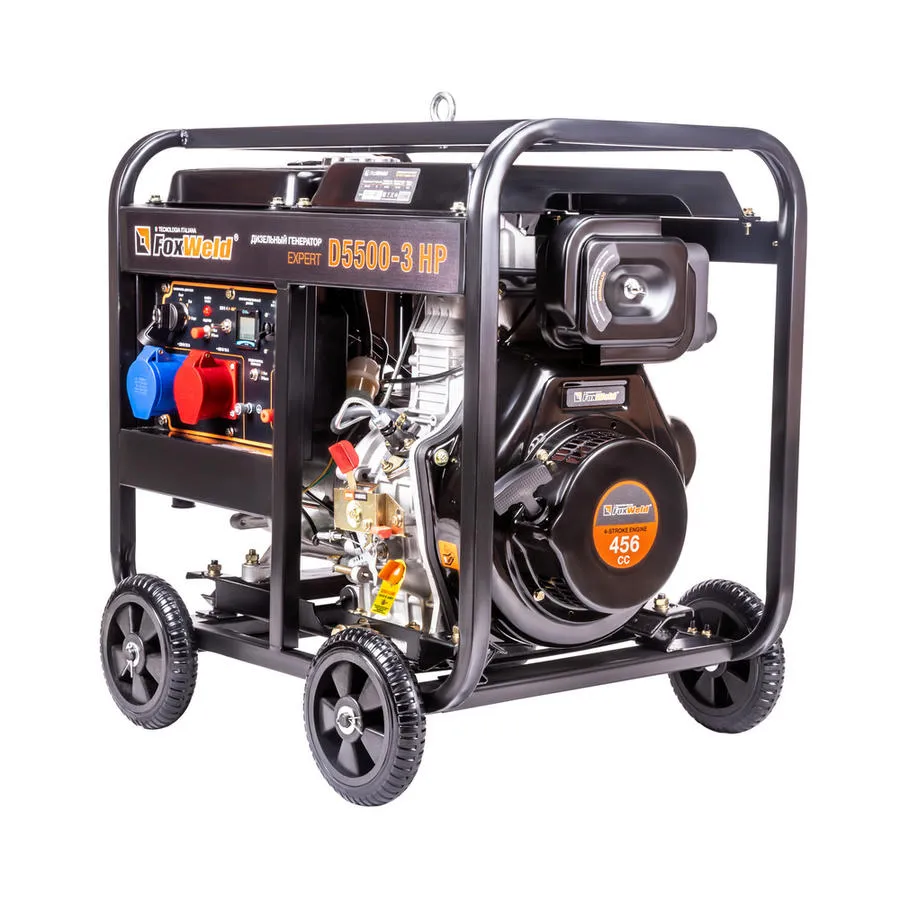 Генератор дизельный D5500-3 HP "FoxWeld Expert"