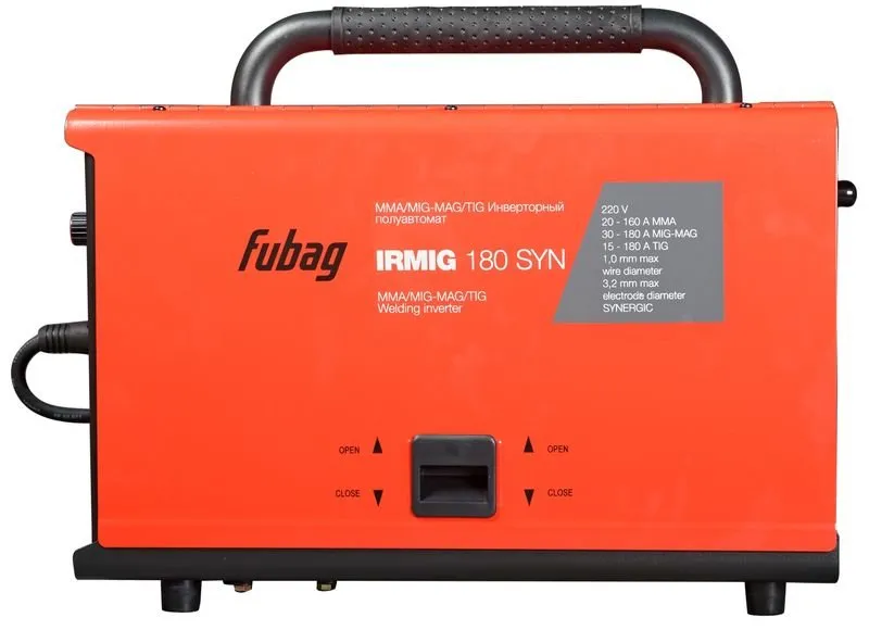 Полуавтомат сварочный инверторный IRMIG 180 SYN с горелкой FB 250 FUBAG